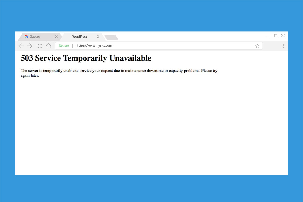 How To Fix #39 503 Service Unavailable #39 WordPress Error WPKube