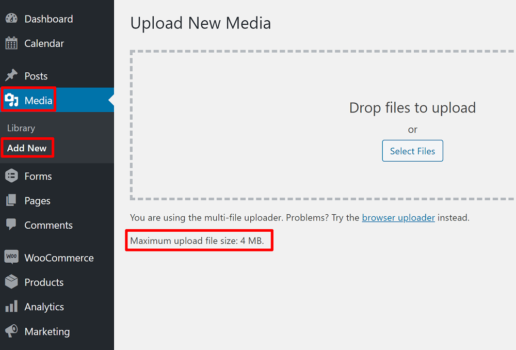 How to Increase the Maximum File Upload Size in WordPress (5 Methods)